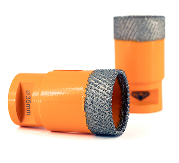 Алмазна коронка вакумна Steelring VBAC M14x35 VBAC35 фото