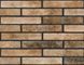 Керамогранітна термопанель Klinker Brick &mdash; помаранчевий &mdash; Пінопласт 50 мм TU-3401 фото